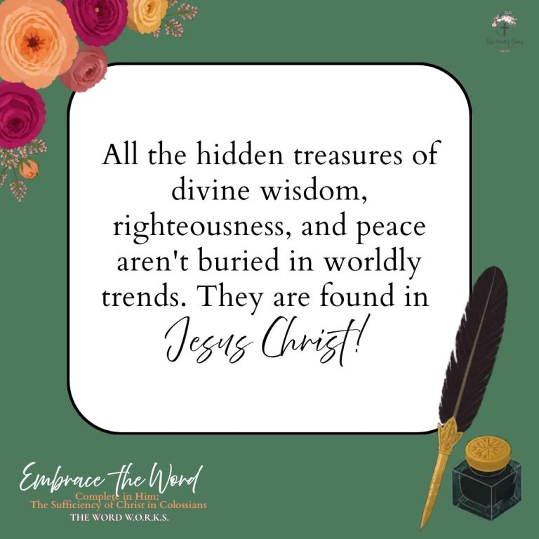 Welcome to Week 2: Hidden Treasures & Freedom from Deception! 💛